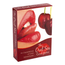 Sex Games for Couples, 50 Cards, Erotic Couple Game, Age 18 (Cherry)
