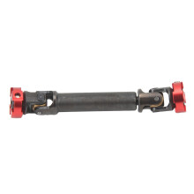 Roestvrijstalen aandrijfas vervangingsonderdeel. Hoogwaardig materiaal, robuuste metalen aandrijfas voor RC-auto's, compatibel met Tamiya SCX10D90 en