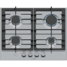 Bosch CP6A5I90 Serie 6 58cm 4 Zone Gas Hob - Stainless Steel