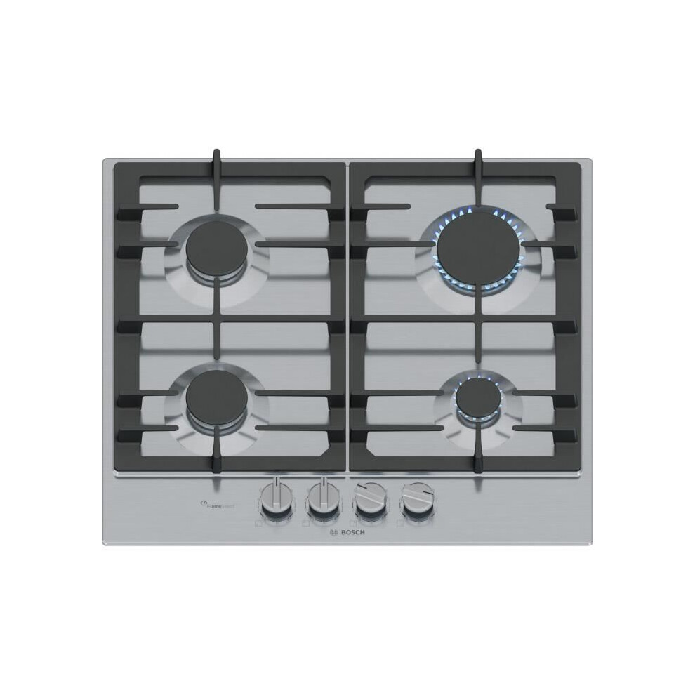 Bosch Series 6 Pcp6a5i90 60 Cm Gas Hob - Stainless Steel, Stainless Steel - Image 10