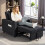Homcom HOMCOM 3-in-1 Sofa Bed, Convertible Sleeper Chair with Adjustable Backrest 1