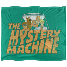 Scooby Doo The Mystery Machine Group Shot Blanket