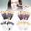 (White Black)20 Eye Makeup Brushes Beauty Tools Eyeshadow Brush Long Rod Set Durable Gift 5