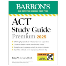 ACT Study Guide Premium 2025 6 Practice Tests Comprehensive Review Onl