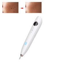 Muttermalentfernungspen 9 Gänge LED-Bildschirm Pigmentfleckentfernungs-Beauty-Pen Weiß