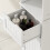 Homcom HOMCOM 170cm Tall Bathroom Storage Cabinet with LED Light, Adjustable Shelf 9