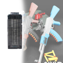 Magazine Bullet Soft Soft Gun 12 Rounds Compatible Heat Fire Toy Kids Gun Adults