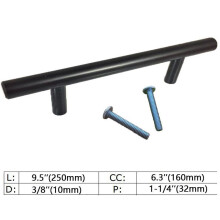 (9.5 Inch)5 Stck. Schwarz Schrank Schublade Ziehen Edelstahl T Bar Küche Hardware Knopf Schublade