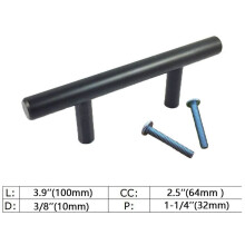 (3.9 Inch)5 Stck. Schwarz Schrank Schublade Ziehen Edelstahl T Bar Küche Hardware Knopf Schublade