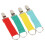 4pcs Hat Clip Set in 4 Colors, 14cm Plastic Lock Elastic Polyester 1