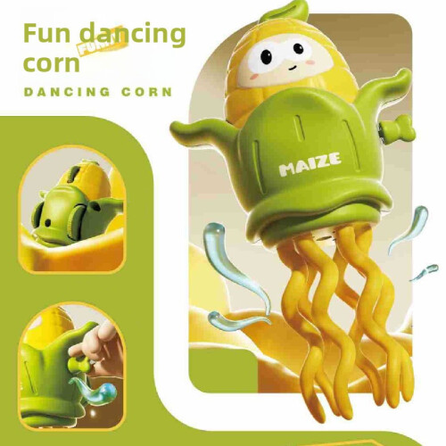 Kids Mechanical Dancing Corn Octopus Toy Interactive Learn Coordination Movement 1