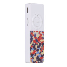 Reprodutor de MP3 portátil com controles de toque sensíveis, áudio HiFi para crianças, reprodutor de música fino com suporte para cartão de