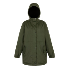 (18 UK, Dark Khaki) Regatta Womens/Ladies Brielly Insulated Waterproof Jacket