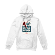 (M, White) Star Trek Mens The Next Generation Season 6 Episode 3 Hoodie