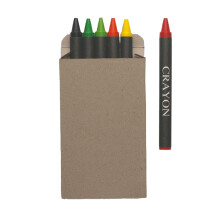 MidOcean Brabo Wax Based Crayon (Pack of 6)