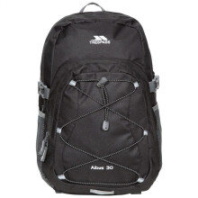 (One Size, Black) Trespass Albus 30 Litre Casual Rucksack/Backpack