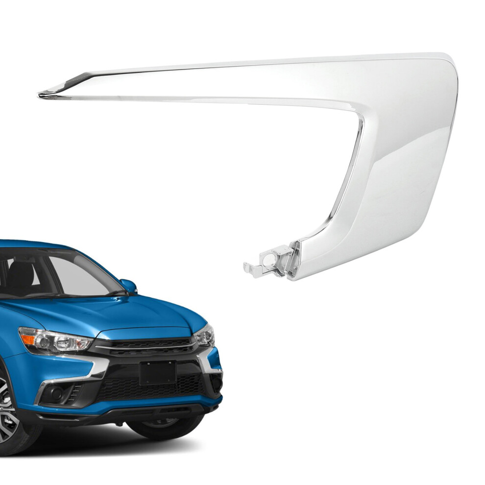 Front Bumper Upper Moulding Chrome Abs For 7293282964662
