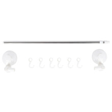 Support de pommeau de douche amovible avec fixation par aspiration, support de bras de douche portable offrant une grande flexibilité pour les