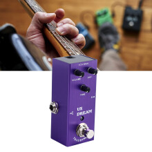 Metallo-Schale-Gitarren-Übersteuerung Pedal AN‑03 Lila Mehrere Klangfarben Elektronische Effekte