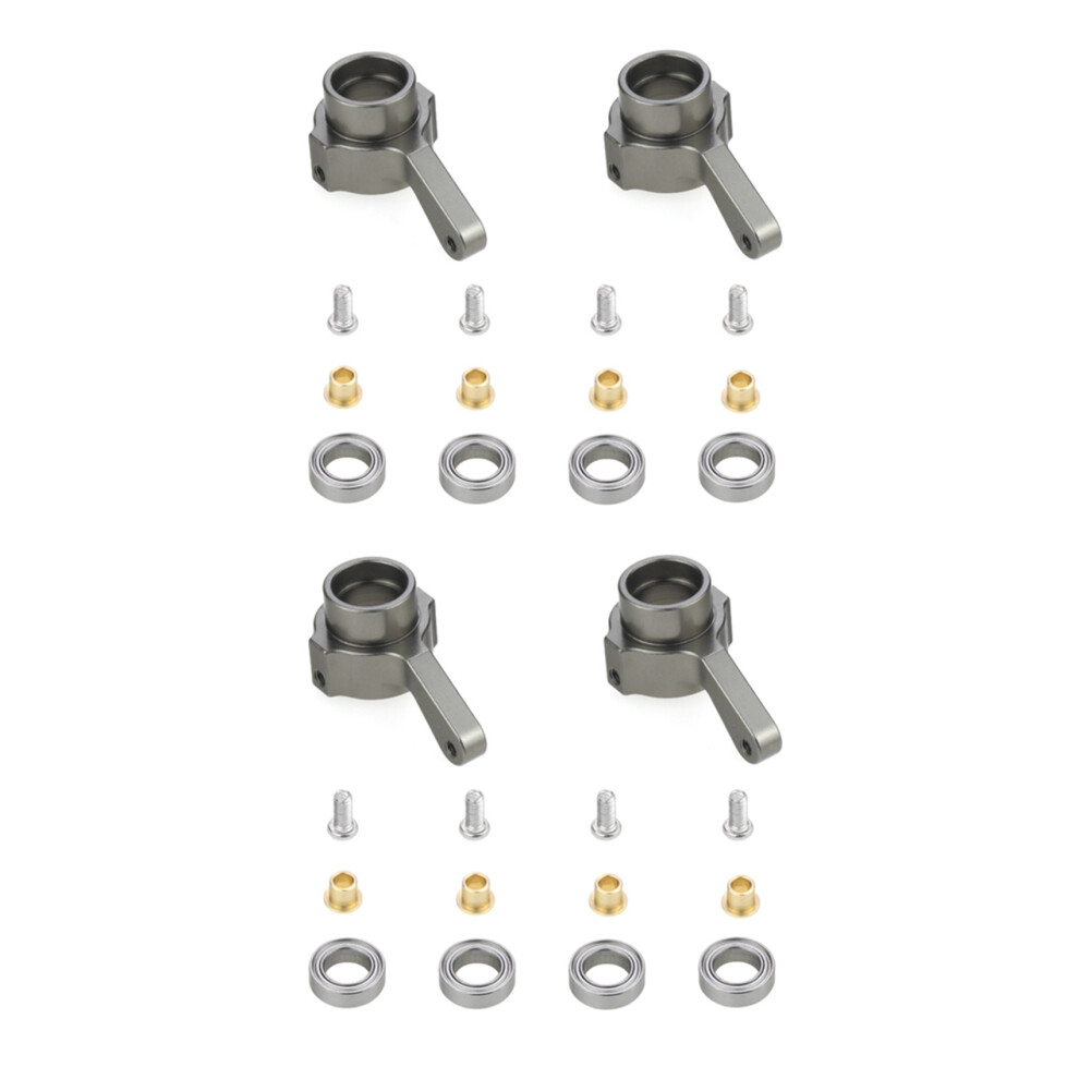 2X Metal Steering Cup Turn Cup Kit For Wpl C14 C24 C34 C44 B14 B1 B16 B24 B36 Mn D90 D91 Mn99s Rc Car Parts,Titanium 4712949500249