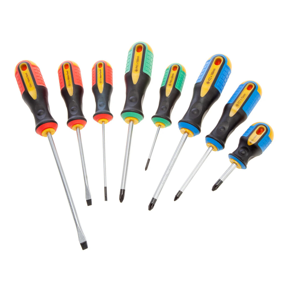 Xtrade Screwdriver Set (Pack Of 8) 5063918181563