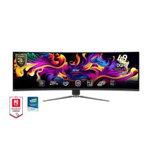 Monitor para PC Gamer curvo - MSI - 49" - DQHD - 144Hz - Panel QD-OLED - 0.03ms - MPG 491CQP QD-OLED
