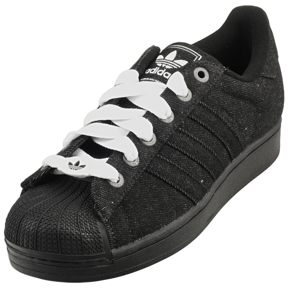 Adidas (10) Superstar Ii Mens Fashion Trainers In Black
