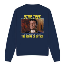 (XXL, Navy) Star Trek Unisex Adult The Squire of Gothos Sweatshirt