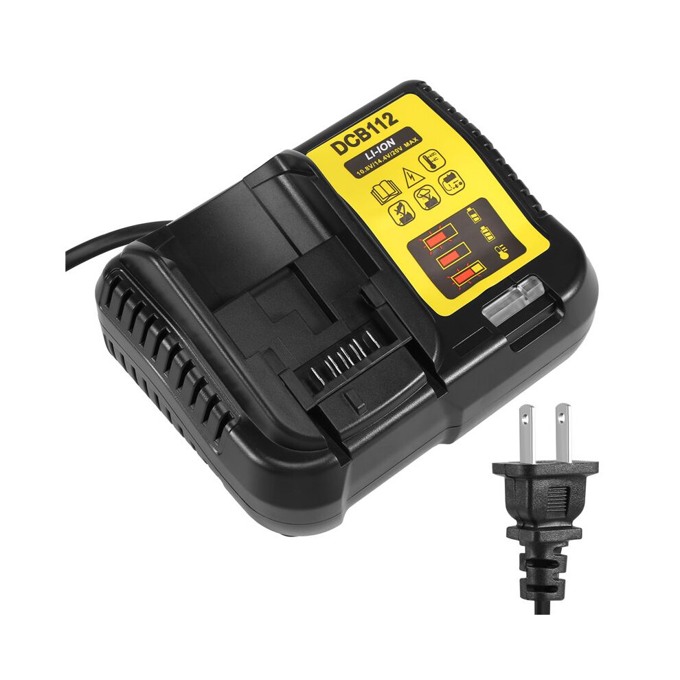 Photos - Spotting Scope Dcb112 Li-Ion Battery Charger For 10.8V 12V 14.4V 18V Dcb101 Dcb200 Dcb140 Dcb105 Dcb200 Us Plug Black