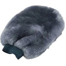 (One Size, Grey) Eastern Counties Leather Sheepskin Polishing Mitten