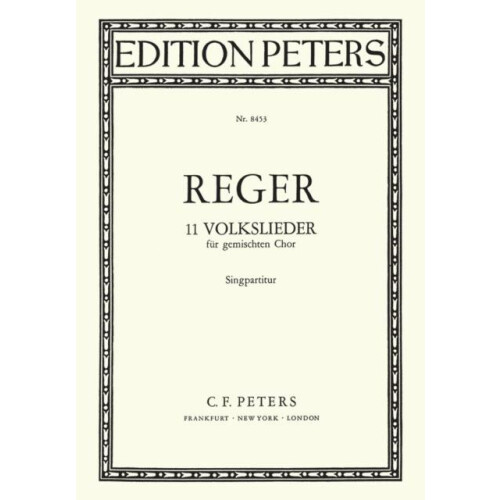 11 Volkslieder Other Book