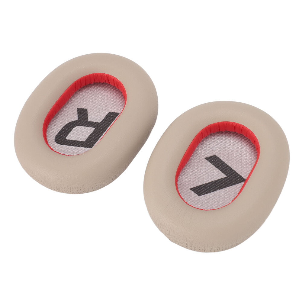Replacement Protein Leather Ear Pads For Backbeat Pro2 Se & Voyager 8200 Uc White 7891387096631
