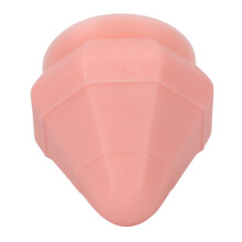 Palla di rilascio miofasciale in silicone con ventosa, rosa chiaro