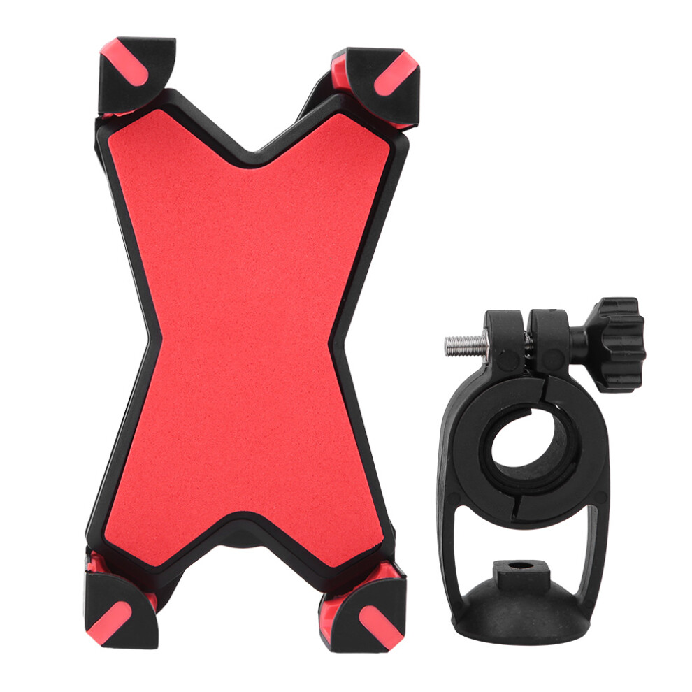 Innovative Universal Bike Phone Holder, Stable Arc Base Design Ensures Secure Mounting For Smartphones, Tool-Free Installation, Shock-Absorbing Silico 9301476266824