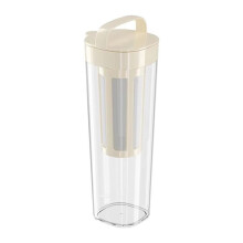 1100ml Cold Brew Coffee Glass Kettles for Ice Drip Coffee, Fruit Tea & Cold Beverages, Sealed Refrigerator Safe A