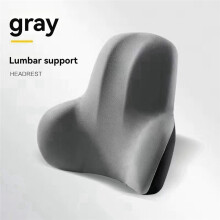Memory Foam Lumbar Cushion for Car and Office, Postpartum Waist Support, Multi-Functional Back Pain Relief Pillow