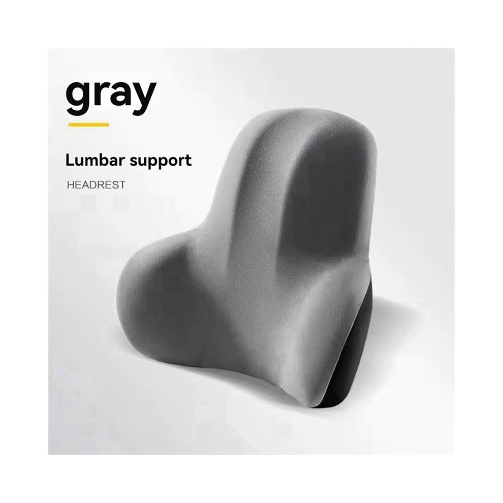 Memory Foam Lumbar Cushion For Car And Office, Postpartum Waist Support, Multi-Functional Back Pain Relief Pillow Spactz