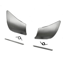 1Pair Front Adjust Lock Backrest Handle Chrome for - W204 W207 C204 A2079108506 A2079108606 A