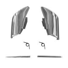 1Pair Front Adjust Lock Backrest Handle Chrome for - W204 W207 C204 A2079108506 A2079108606 B