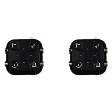 2X Botão de Motocicleta Botão de Borracha para Bombardier RXP GTX RXT 2018 4 Chaves