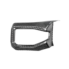 Real Dry Carbon Fiber Car Interior Trims Left Air Vents Trim Cover for Mustang 2024