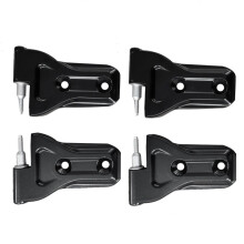 1Set/4Pcs Car Body Door Hinge Kit for JL 2DR 2018+ Side Door Hinges Cover Trim Long Top and Short Bottom