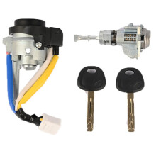 Car Ignition Lock Cylinder W/ 2 Keys for Rio 2013-2017 Optima 2011-2015 81900-1WK00, 819001WK00,81970-2TA00