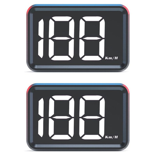 2X GPS HUD Car Electronics Digital Speedometer for Car Motorcycle HD LED Accessories /H