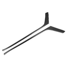 For Stinger 2018-2022 Car Carbon Fiber Door Trim Interior Modification Stickers Door Handle Panel Stickers