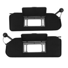 Car Front Sunvisor Sun Visors with Mirrors & LED Lights for  Corvette C5 1997-2004 10442033 10442034