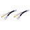2X 24 Pin Adapter Rear View Camera Connection Cable for &Dacia for  for  for Clio 4 2012- 1