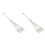 2X 5V 3-Pin Extension Cable para Computer Motherboard 1 Point 4 Hub Cable Connection Extension ARGB Splitter, Branco 1
