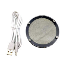 Générateur D'Ondes D'Impulsion à Très Basse Fréquence à Résonance Schumann 7,83 Hz Résonateur Audio à Batterie Intégrée Argent