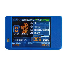 NMMiner NerdMiner Actualizado con Tasa de Hash de 992 KH/S ESP32-2432S028, Pantalla de 2,8 Pulgadas, Carcasa Colorida CYD, Bitcoin, Criptomonedas,